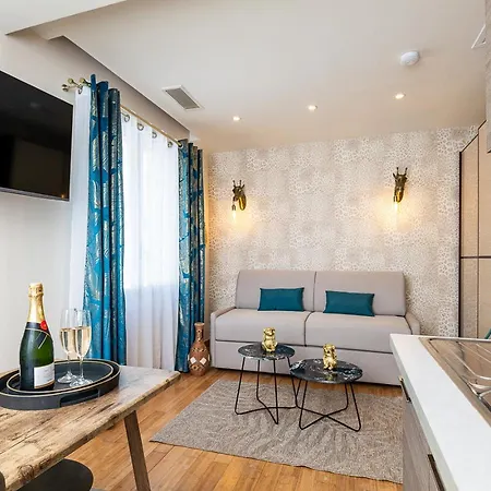 Appartement Meublé La Jungle Mandara Beach, Antibes