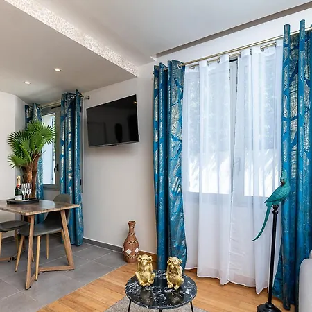 Meublé La Jungle Mandara Beach, Antibes Appartement *